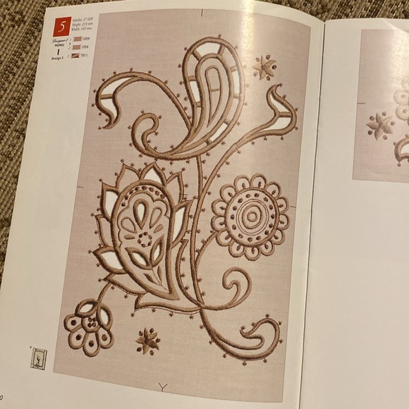 Husqvarna Viking Venetian Embroidery’s by Margitt Grimm No. 165 - Picture 9 of 11